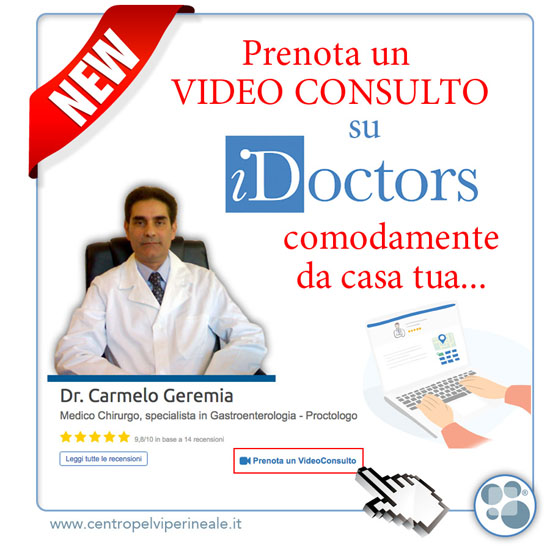 Prenota on-line la tua Visita Medica - Dott. Carmelo GEREMIA - Specialista in Gastroenterologia